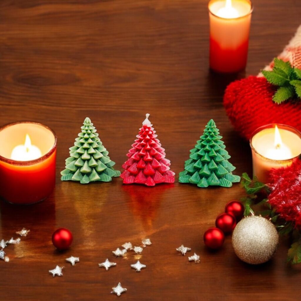 Christmas Tree Candle